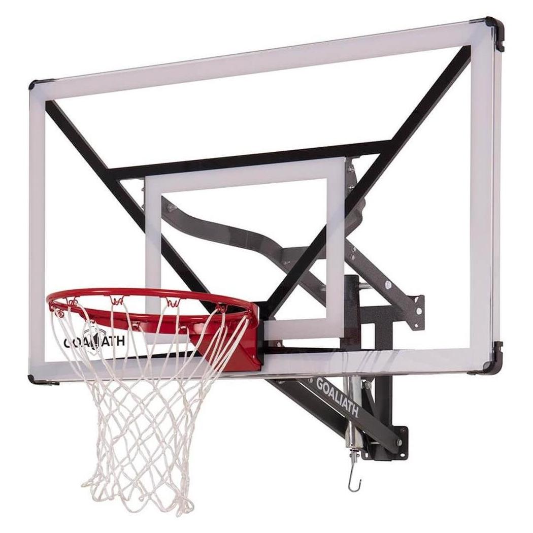 Panneau fixe de basketball adapté au jeu en extérieur